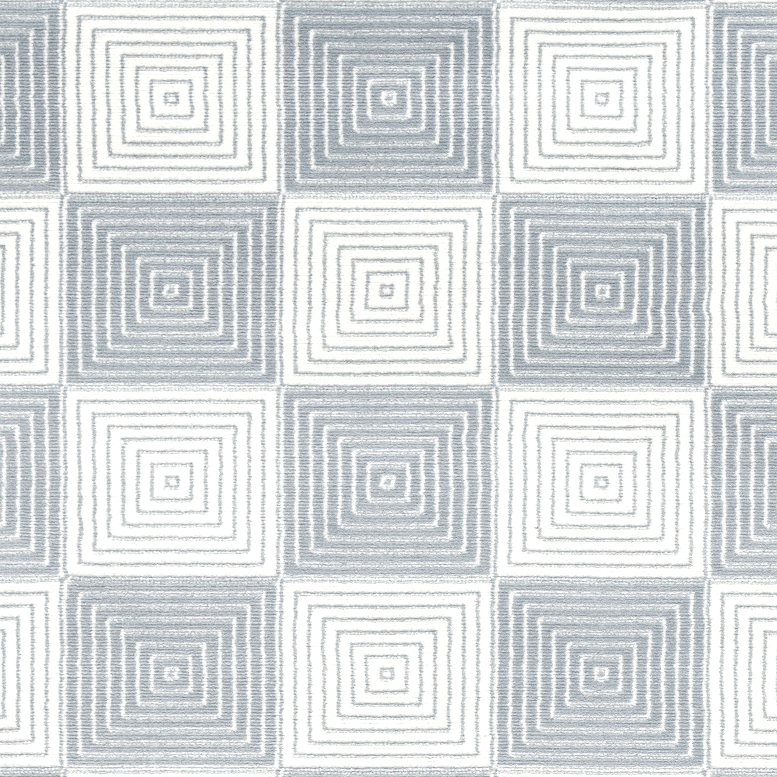 Rizzy Home Millington MG4875 Light Grey Checker Area Rug