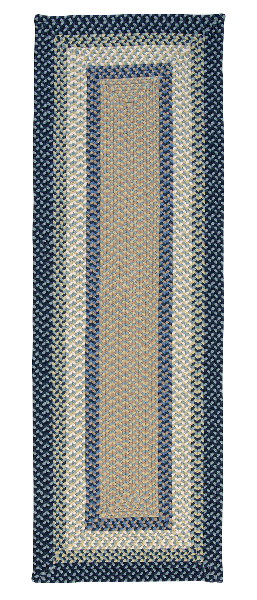 Colonial Mills Montego MG59 Blue Burst Indoor/Outdoor Area Rug
