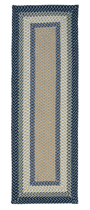 Colonial Mills Montego MG59 Blue Burst Indoor/Outdoor Area Rug