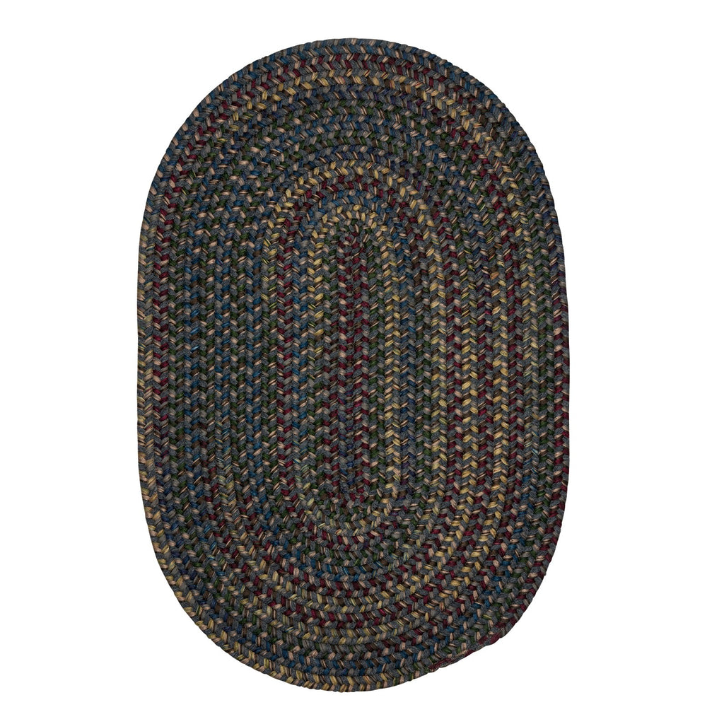 Colonial Mills Midnight MN27 Charcoal Traditional Area Rug