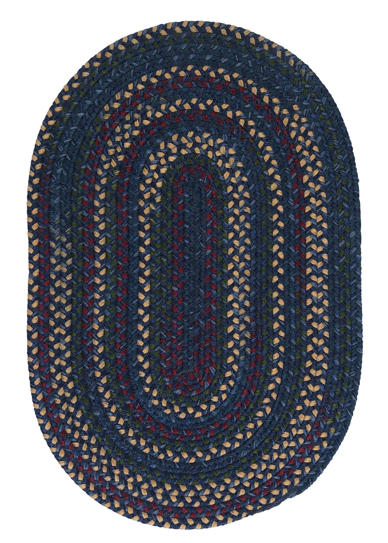 Colonial Mills Midnight MN57 Indigo Traditional Area Rug