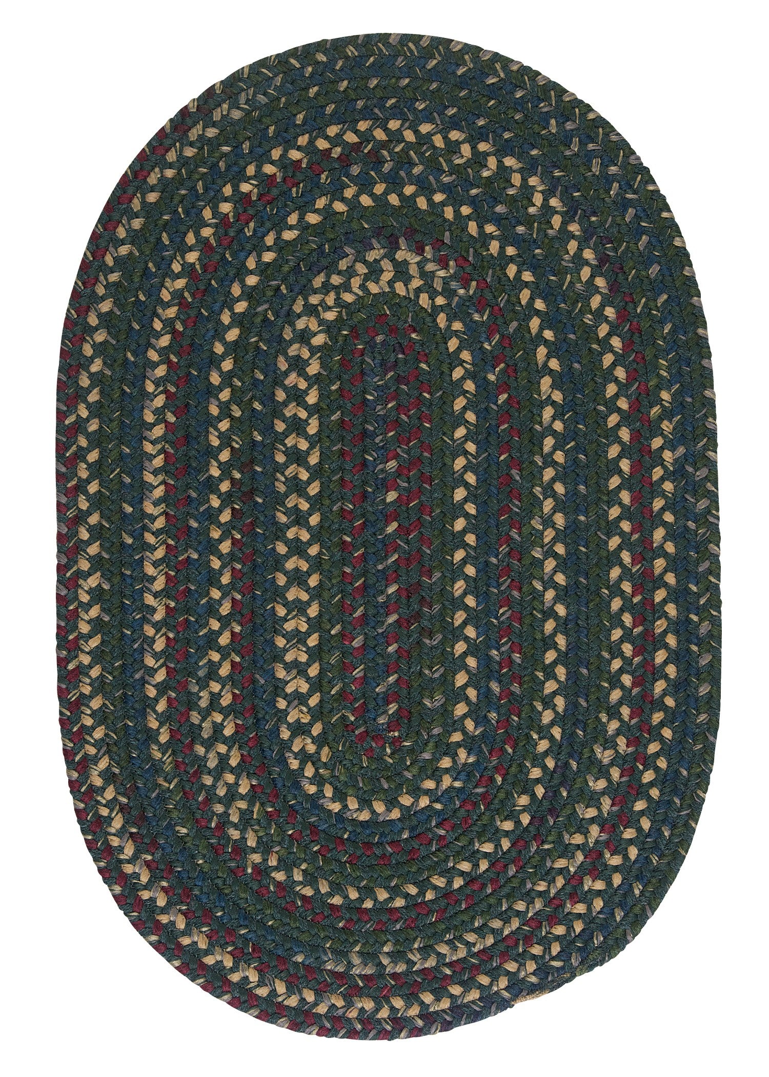 Colonial Mills Midnight MN77 Deep Forest Traditional Area Rug