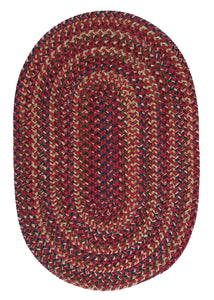 Colonial Mills Midnight MN87 Burnt Brick Traditional Area Rug