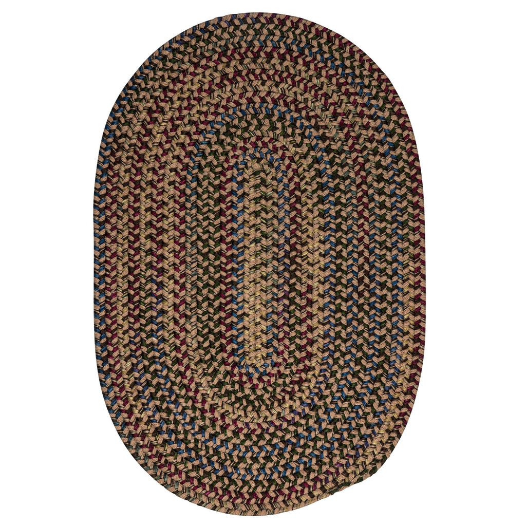 Colonial Mills Midnight MN97 Mocha Traditional Area Rug