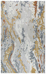 Rizzy Home Mod MO575A Gray Abstrack Area Rug