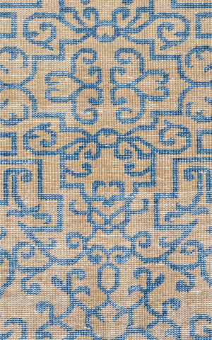 Rizzy Home Maison MS8674 Natural Ornamental Area Rug