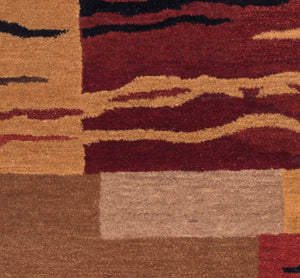 Rizzy Home Mojave MV127A Multi-Colored Block Area Rug
