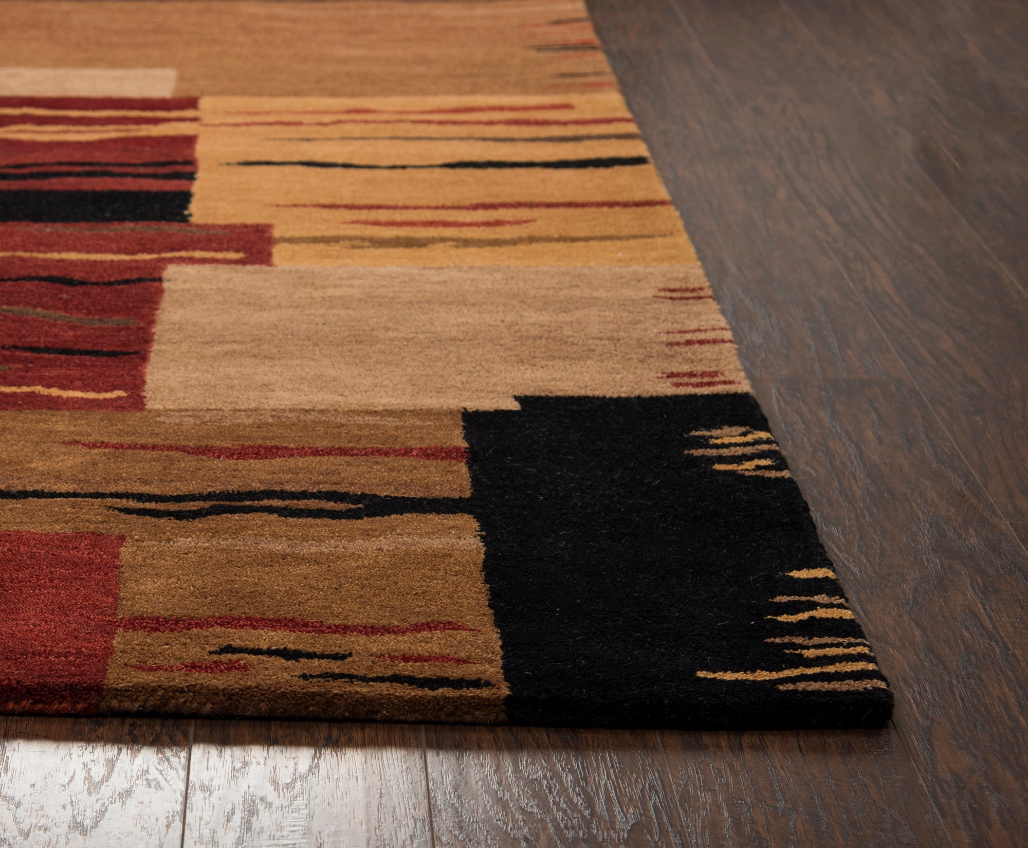 Rizzy Home Mojave MV127A Multi-Colored Block Area Rug
