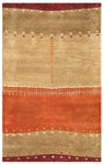 Rizzy Home Mojave MV3159 Maroon Abstract Area Rug