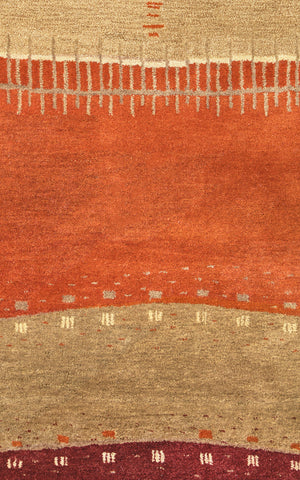 Rizzy Home Mojave MV3159 Maroon Abstract Area Rug