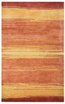 Rizzy Home Mojave MV3163 Gold/Orange Abstract Area Rug