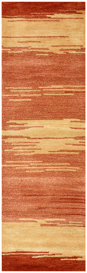 Rizzy Home Mojave MV3163 Gold/Orange Abstract Area Rug