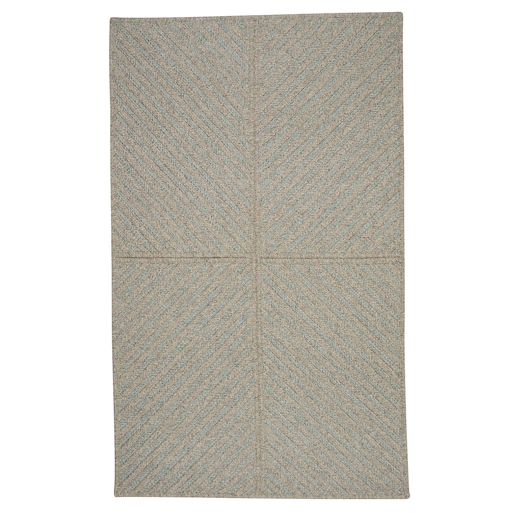 Colonial Mills Moxie MX51 Light Blue Geometric Area Rug