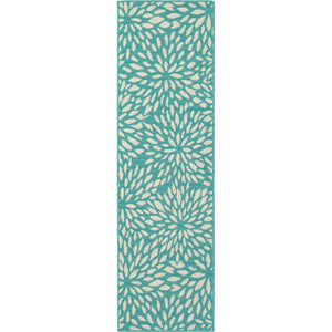 Oriental Weavers Meridian Blue/Ivory Floral 1506L Area Rug