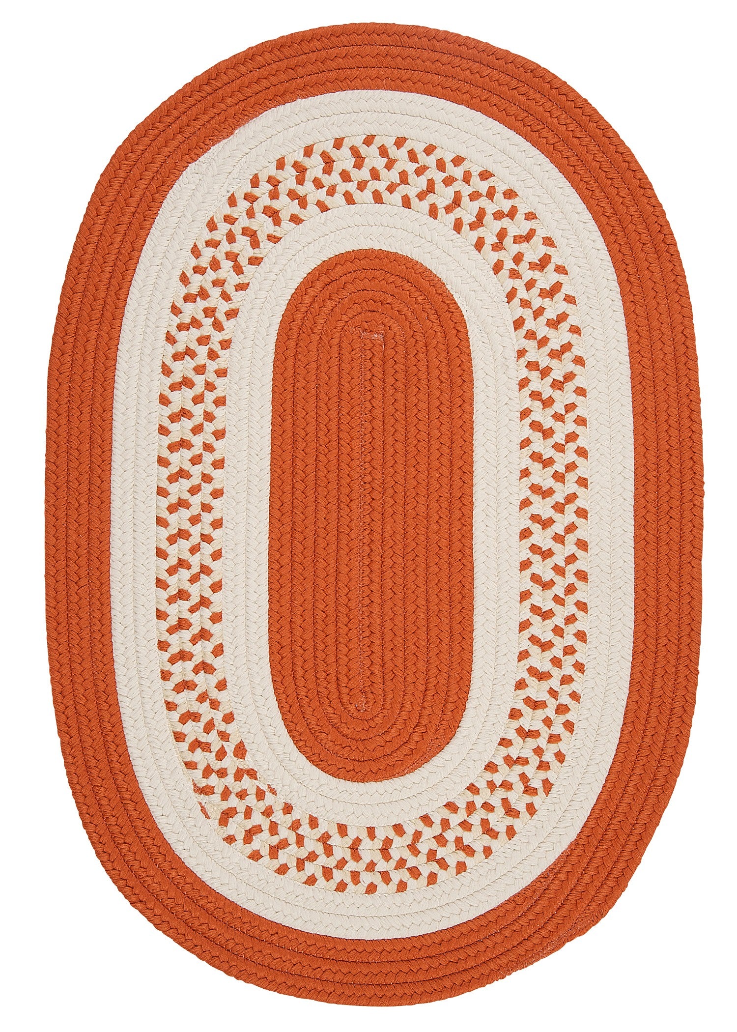 Colonial Mills Crescent NT21 Orange Indoor/Outdoor Area Rug
