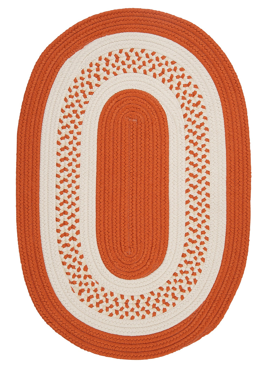 Colonial Mills Crescent NT21 Orange Indoor/Outdoor Area Rug