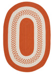 Colonial Mills Crescent NT21 Orange Indoor/Outdoor Area Rug