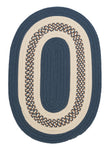 Colonial Mills Crescent NT51 Lake Blue Indoor/Outdoor Area Rug