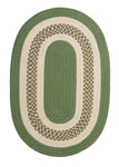 Colonial Mills Crescent NT61 Moss Green Indoor/Outdoor Area Rug