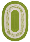 Colonial Mills Crescent NT62 Bright Green Indoor/Outdoor Area Rug