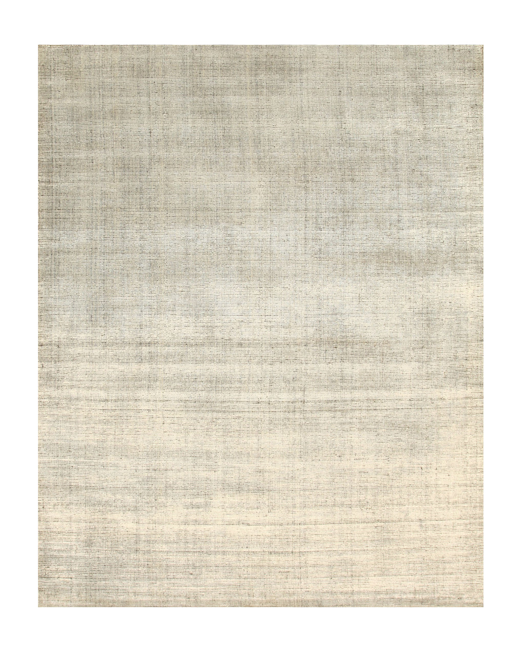 EORC Ivory Handmade Viscose Boho Rug