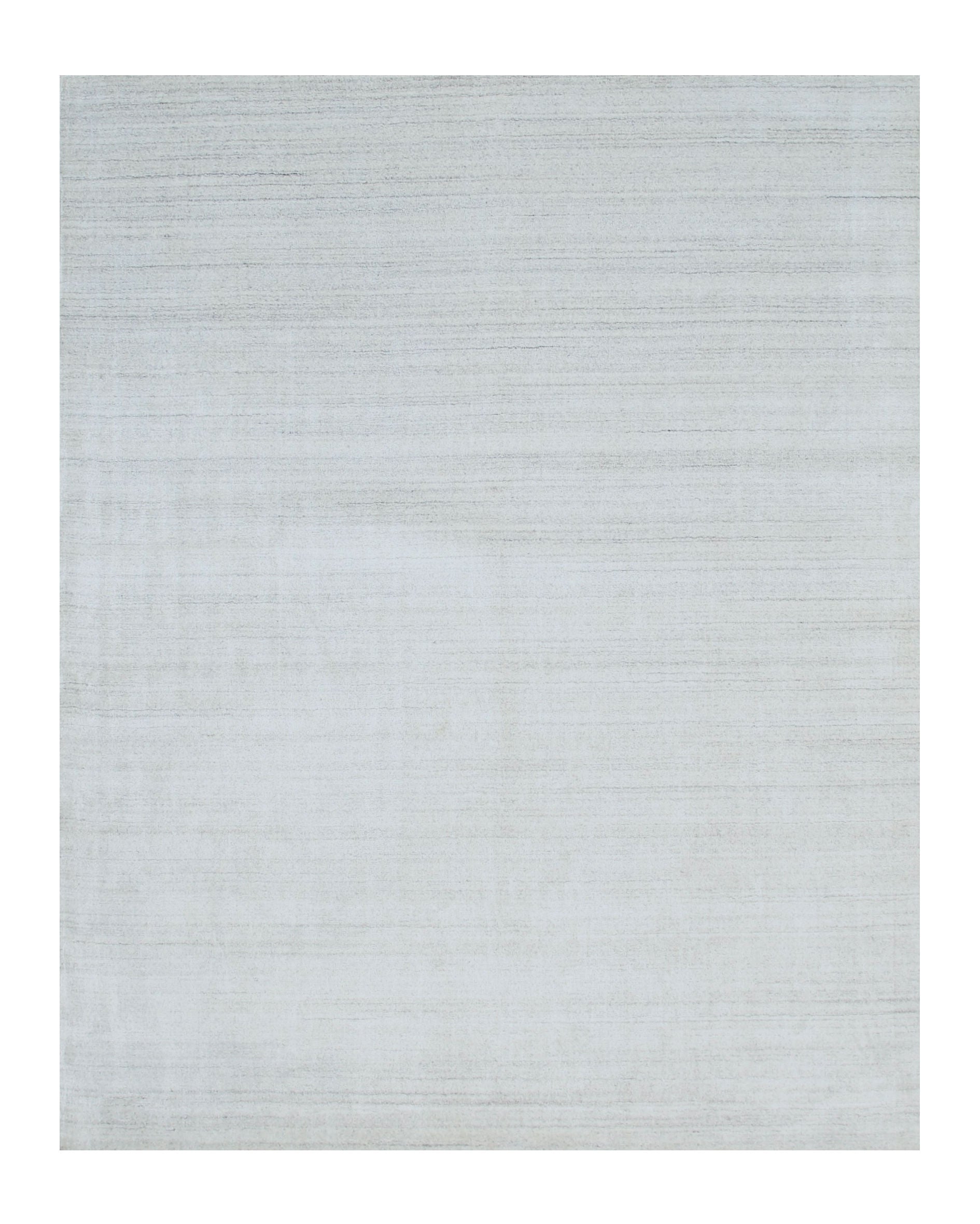EORC Ivory Handmade Wool & Viscose Urban Rug