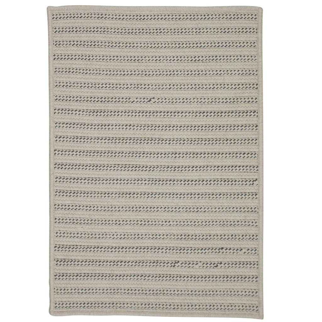 Colonial Mills Sunbrella Booth Bay OO49 Granite Sunbrella Area Rug
