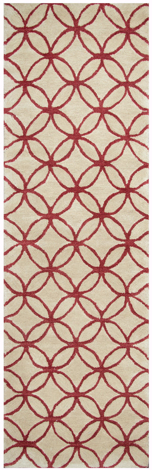 Rizzy Home Opus OP8090 Khaki Geometric Area Rug