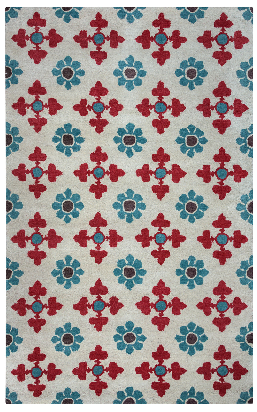 Rizzy Home Opus OP8094 Ivory Print Area Rug