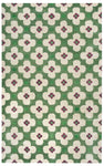 Rizzy Home Opus OP8097 Green Print Area Rug