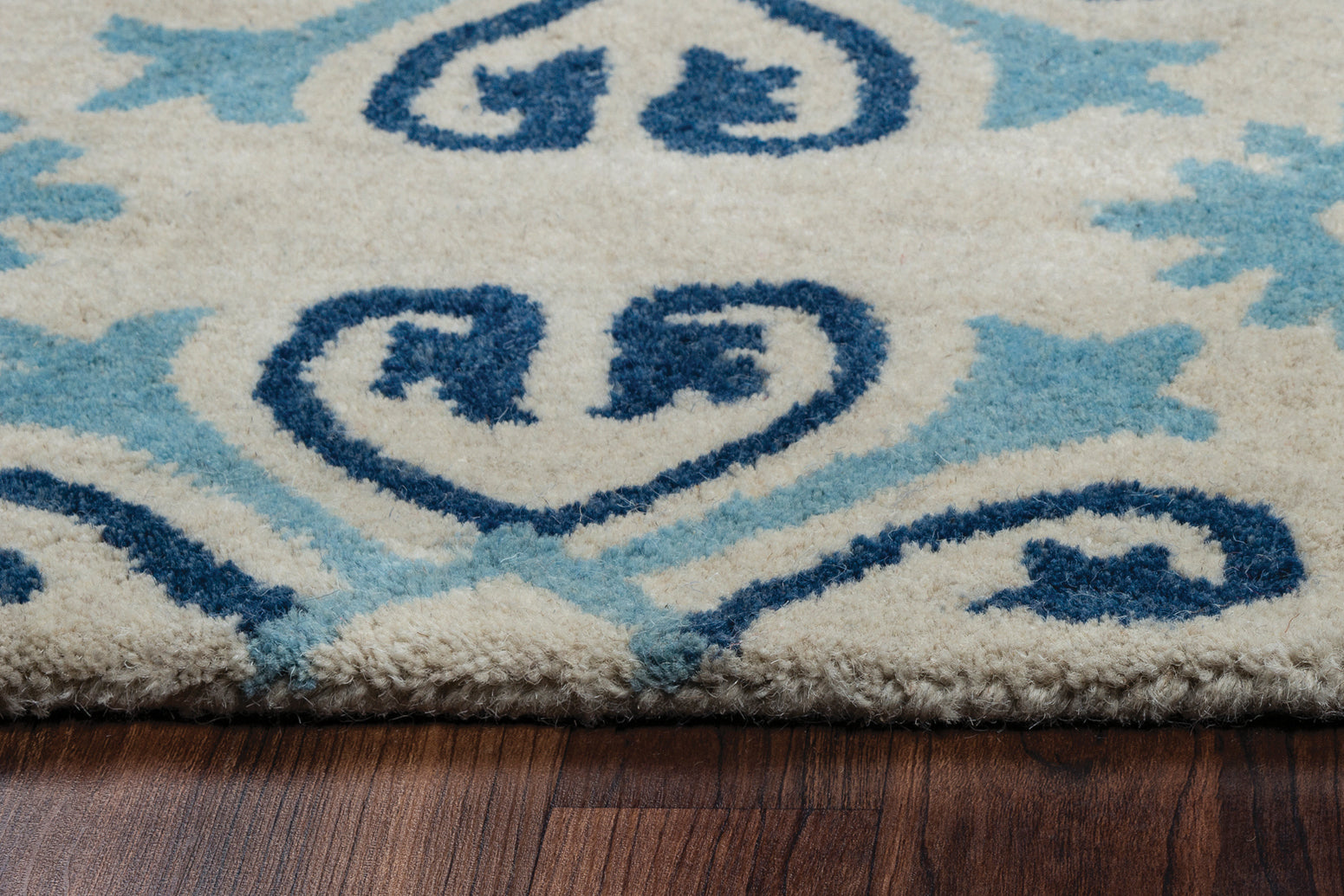 Rizzy Home Opus OP8136 Off White Print Area Rug
