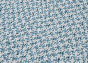 Colonial Mills Outdoor Houndstooth Tweed OT56 Sea Blue Indoor/Outdoor Area Rug