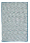 Colonial Mills Outdoor Houndstooth Tweed OT56 Sea Blue Indoor/Outdoor Area Rug