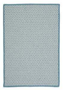 Colonial Mills Outdoor Houndstooth Tweed OT56 Sea Blue Indoor/Outdoor Area Rug