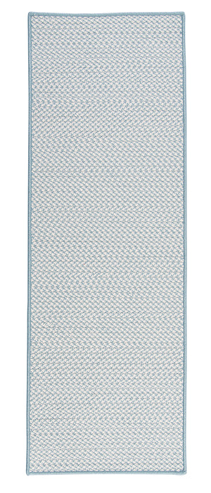 Colonial Mills Outdoor Houndstooth Tweed OT56 Sea Blue Indoor/Outdoor Area Rug