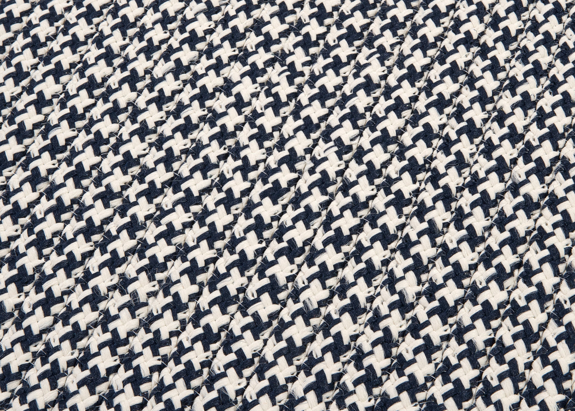 Colonial Mills Outdoor Houndstooth Tweed OT59 Navy Indoor/Outdoor Area Rug