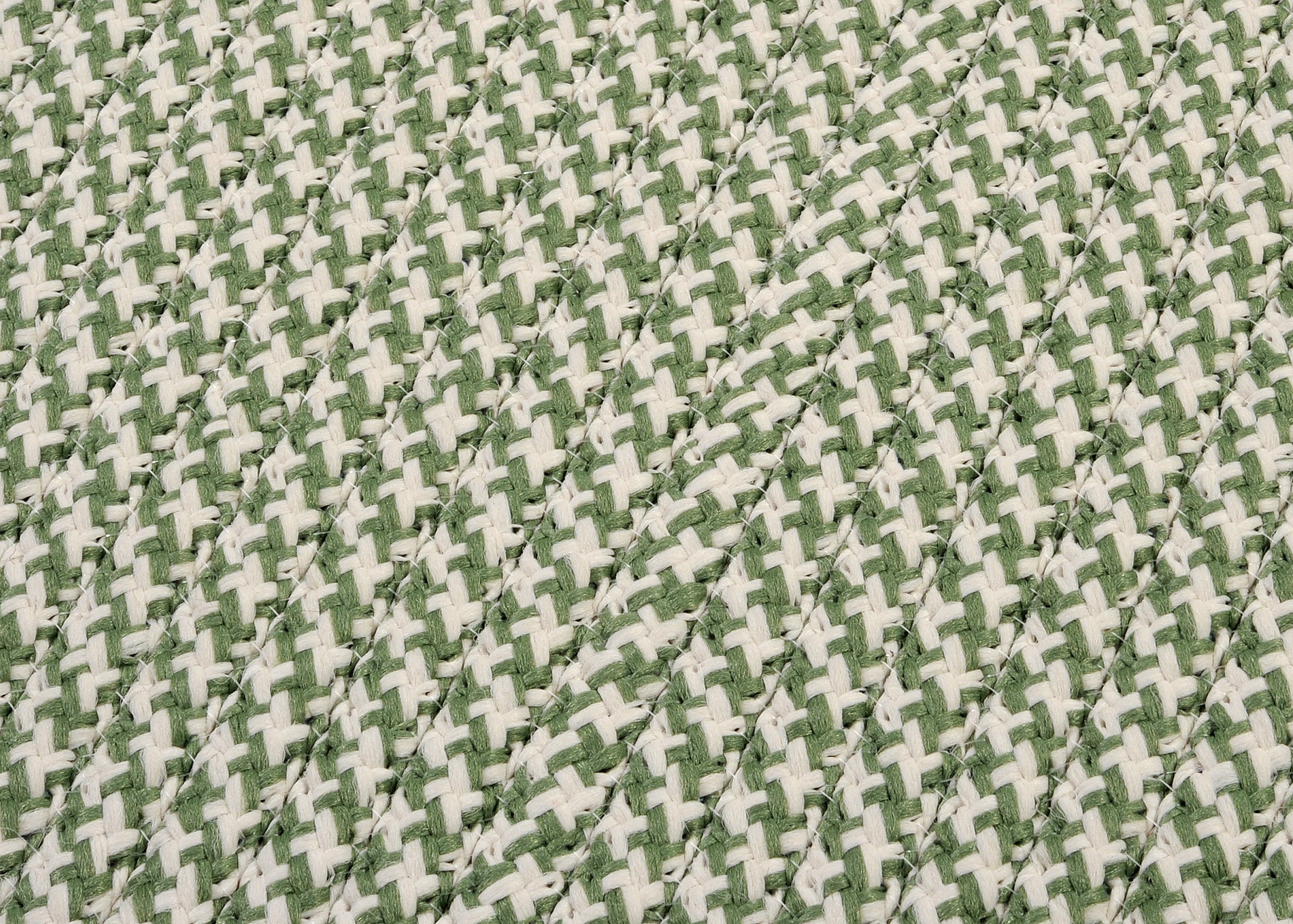 Colonial Mills Outdoor Houndstooth Tweed OT68 Leaf Green Indoor/Outdoor Area Rug