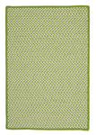Colonial Mills Outdoor Houndstooth Tweed OT69 Lime Indoor/Outdoor Area Rug