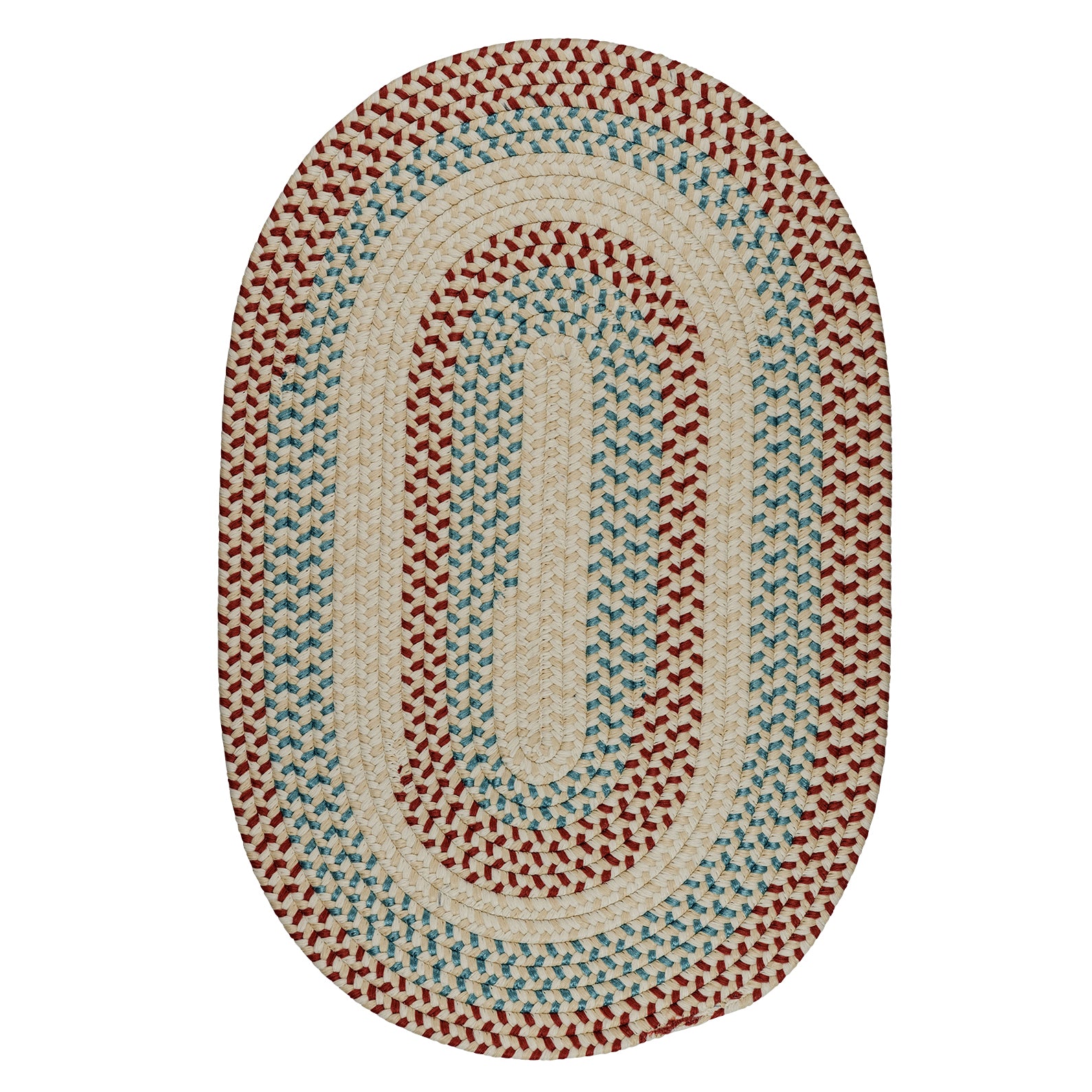 Colonial Mills Carousel OU09 Sweetpea Indoor/Outdoor Area Rug