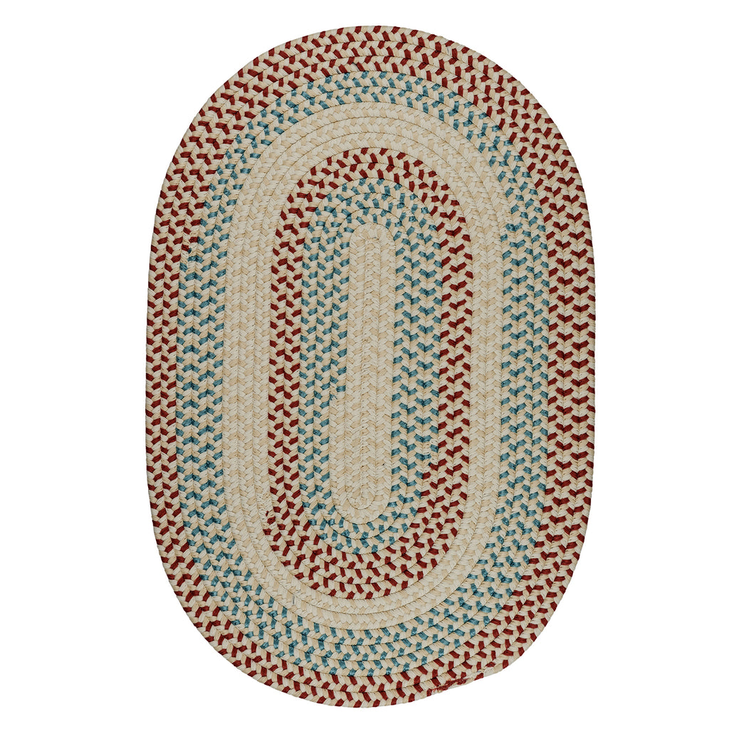 Colonial Mills Carousel OU09 Sweetpea Indoor/Outdoor Area Rug