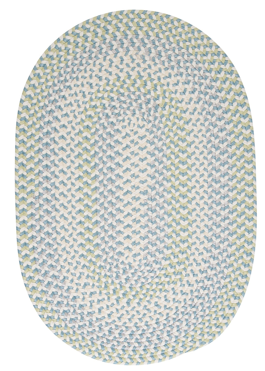 Colonial Mills Carousel OU19 Sky High Indoor/Outdoor Area Rug