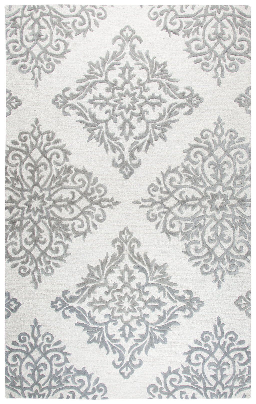 Rizzy Home Opulent OU884A Natural Medallion Area Rug