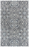 Rizzy Home Opulent OU957A Gray Medallion Area Rug