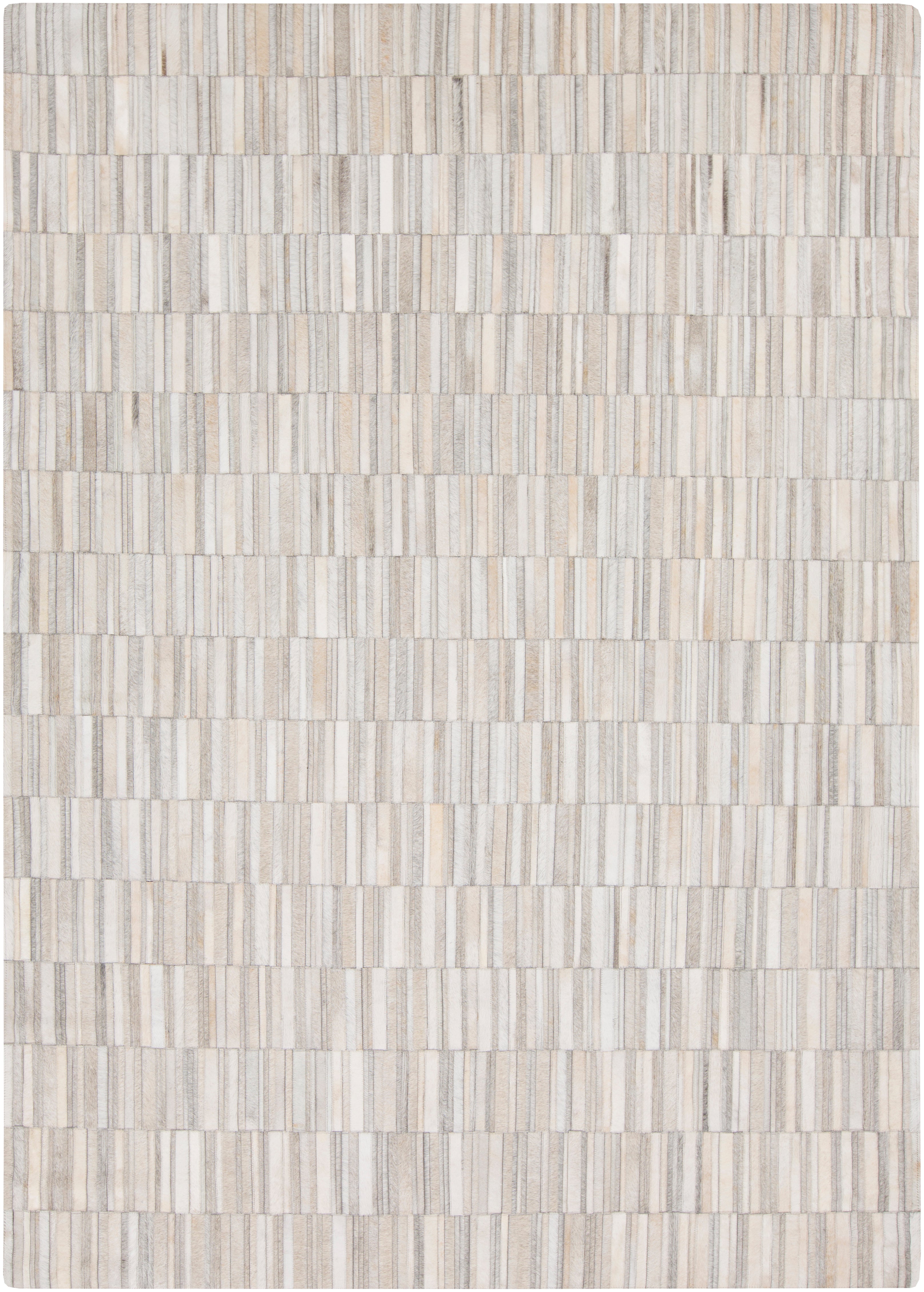Surya Outback OUT1013 Neutral/White Hides and Leather Area Rug