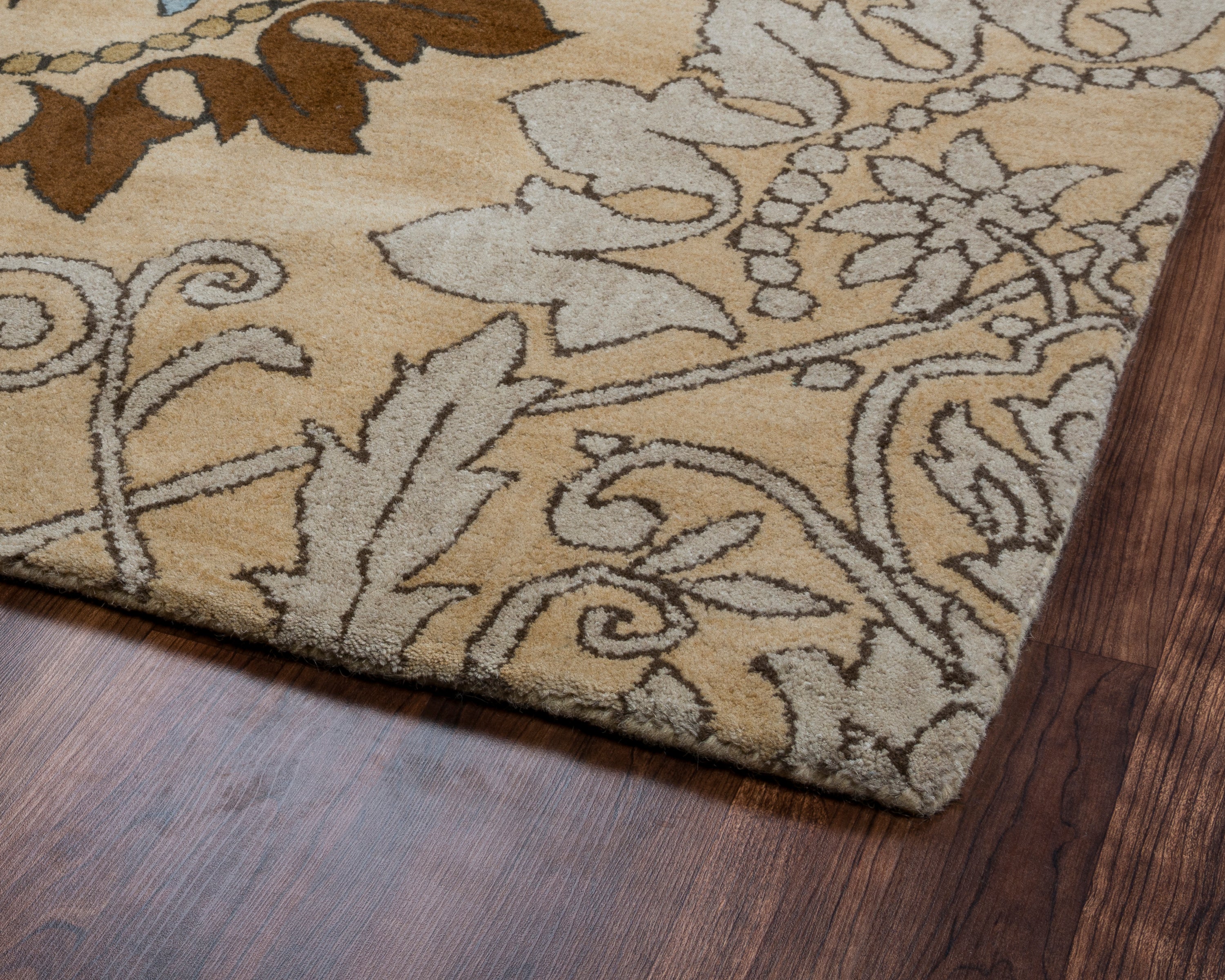 Rizzy Home Palmer PA9315 Beige Ornamental Area Rug