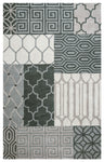 Rizzy Home Palmer PA9323 Multi-Colored Patchwork Area Rug