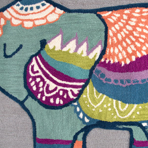 Rizzy Home Play Day PD639A Gray Elephant Area Rug