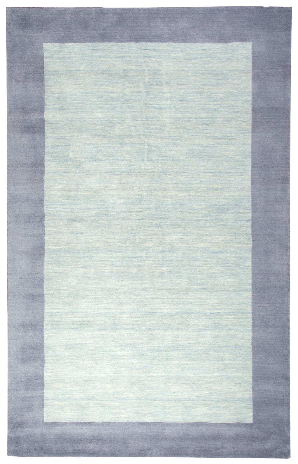 Rizzy Home Platoon PL2849 Light Blue Boarder Area Rug