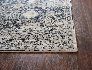 Rizzy Home Panache PN6956 Taupe Motif Area Rug