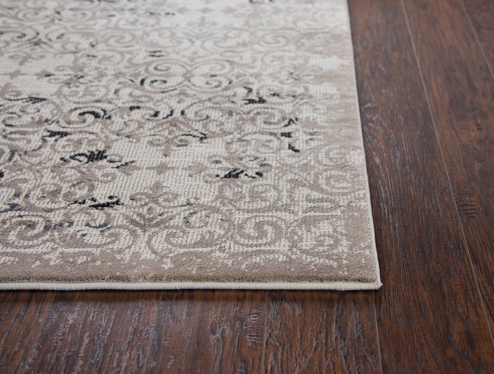Rizzy Home Panache PN6970 Beige Medallion Area Rug